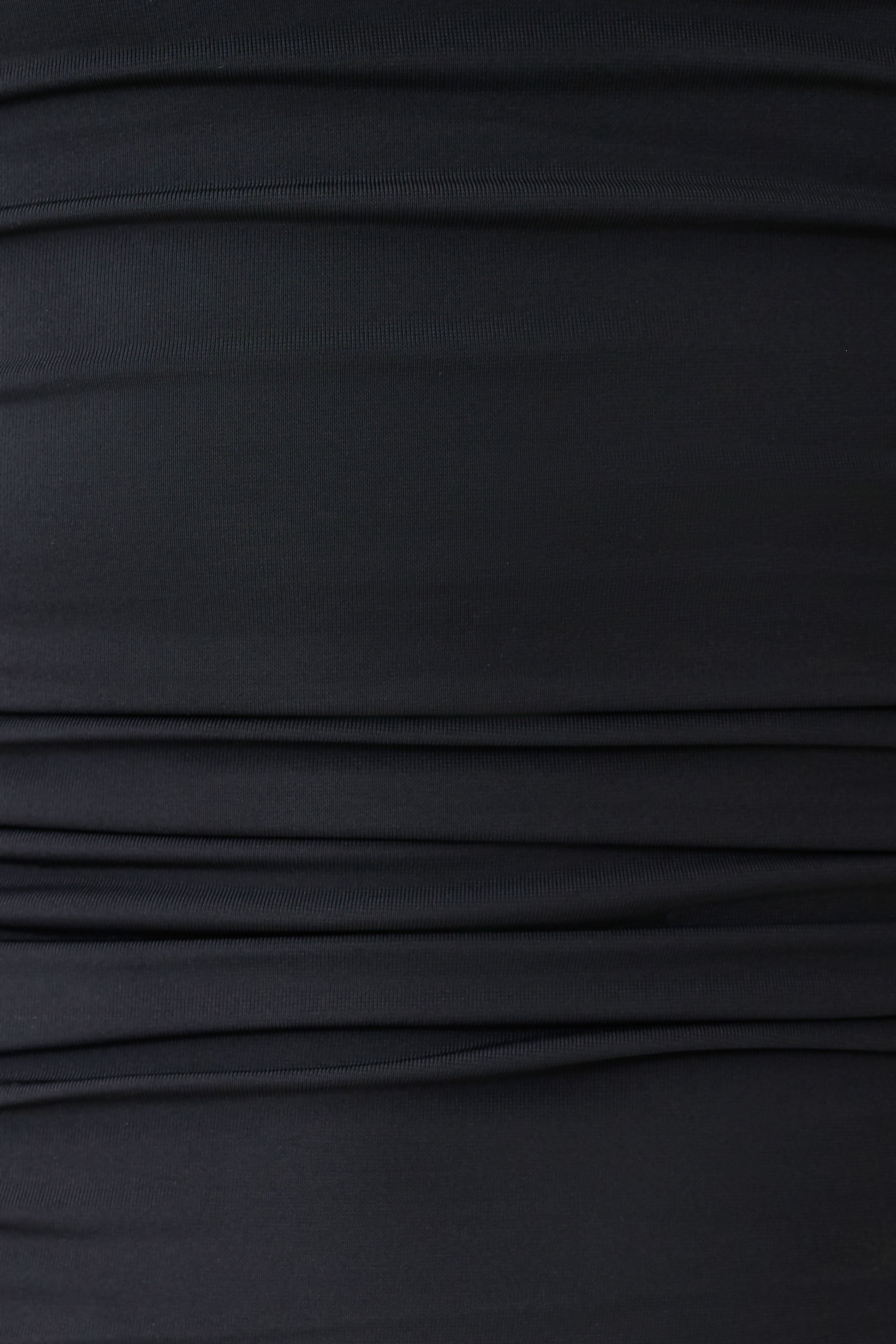 Sabina Cowl Back Long Sleeve Top - Black